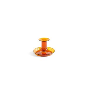 Flare Candle Holder - Amber (Discontinued)