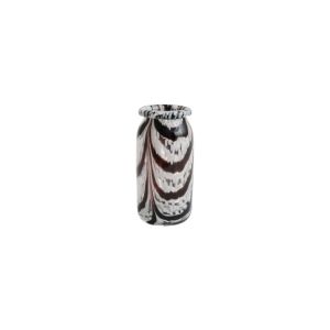Splash Vase Roll Neck-X-Small-Coffee and white