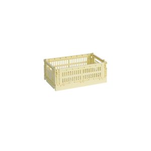 HAY Colour Crate-Small-Light yellow