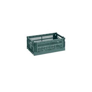 HAY Colour Crate-Small-Dark green