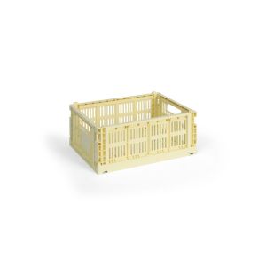 HAY Colour Crate-Medium-Light yellow