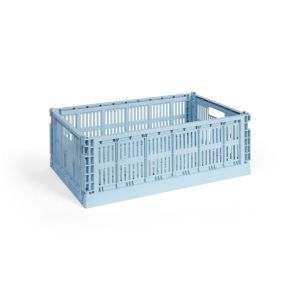 HAY Colour Crate-Large-Soft blue