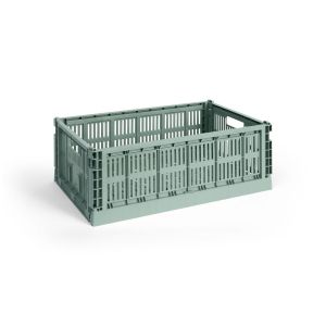 HAY Colour Crate-Large-Sage green