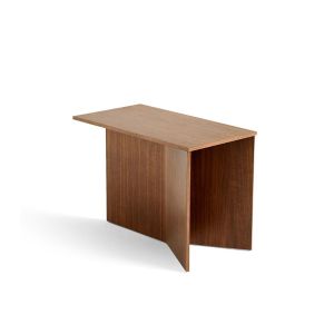 Slit Table Wood L49.3 - Walnut