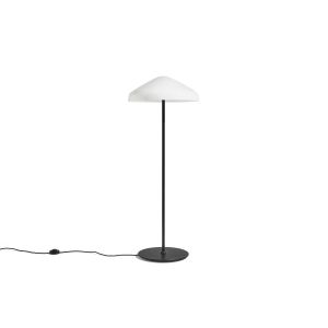 Pao Glass Floor Lamp - White opal glass