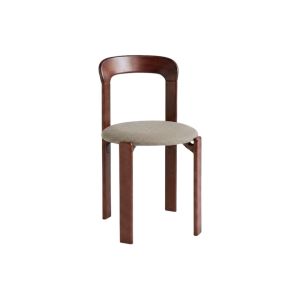 Rey Chair - Umber Brown / Upholstery Steelcut Trio 213