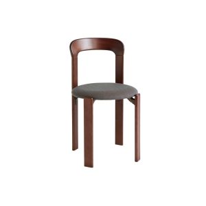 Rey Chair - Umber Brown / Upholstery Steelcut Trio 376