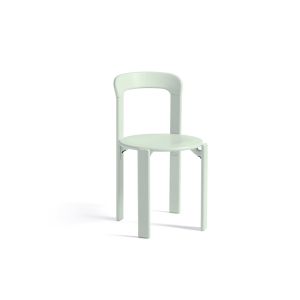Rey Chair 4 leg base Standard glider-Soft mint water-based lacquered beech-None-None