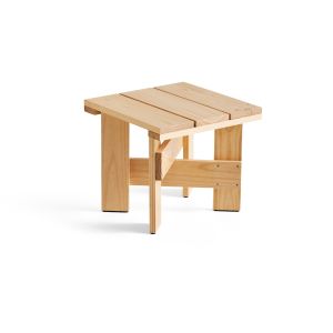 Crate Low Table - Lacquered Pinewood
