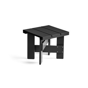 Crate Low Table - Black Lacquered Pinewood