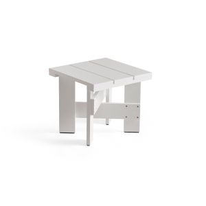 Crate Low Table - White Lacquered Pinewood