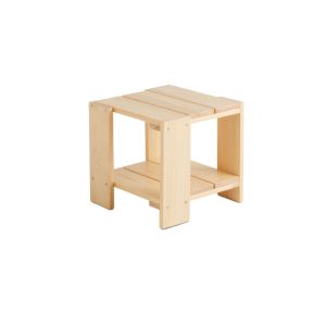 Crate Side Table - Lacquered Pinewood