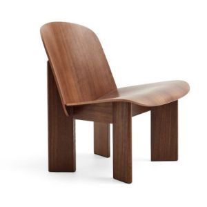 Chisel Lounge Chair - Walnut
