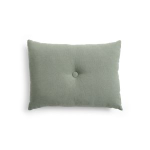 Dot Cushion-Linen-Pine green