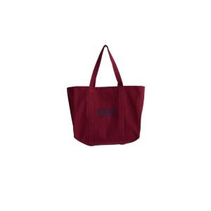 Shopper Bag-Medium-Burgundy