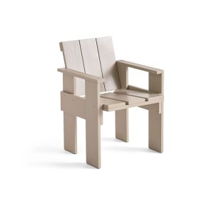 Crate Dining Chair - London Fog Lacquered Pinewood