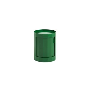 Facet Cabinet incl. feet and castors Low - Spinach green