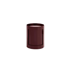 Facet Cabinet incl. feet and castors Low - Burgundy