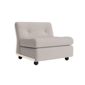 Amanta 1 seater Cream beige shell-Upholstery-Overlap-05
