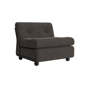 Amanta 1 seater Anthracite shell-Upholstery-Yuma-1010