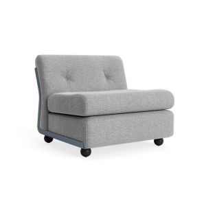 Amanta 1 seater Frost blue shell-Upholstery-Hallingdal-130