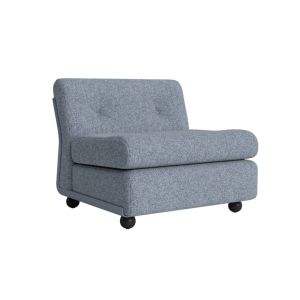 Amanta 1 seater Frost blue shell-Upholstery-Vanir-733