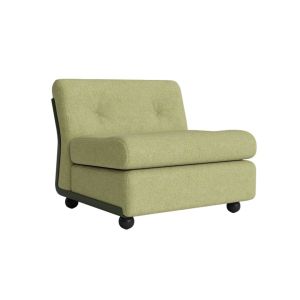 Amanta 1 seater Bottle green shell-Upholstery-Vanir-943