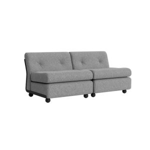 Amanta 2 seater Anthracite shell-Upholstery-Hallingdal-126