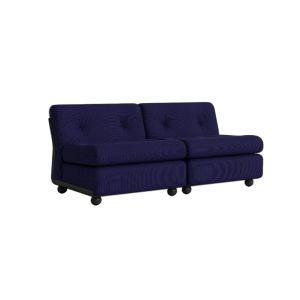 Amanta 2 seater Anthracite shell-Upholstery-Yuma-1477