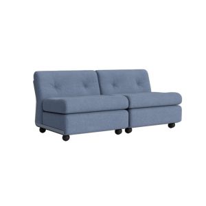 Amanta 2 seater Frost blue shell-Upholstery-Osumi-30