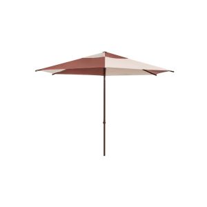 Terrazza Parasol Hexagon - Off-white and Burgundy