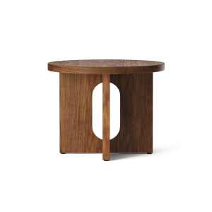 Androgyne Ø50 Side Table - Walnut