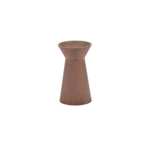 Marie-Ann Vase 02 S - Red Brown