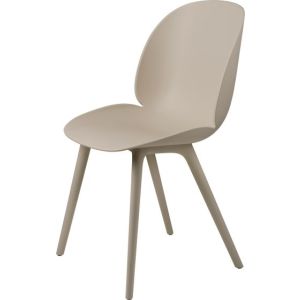 Beetle Dining Chair Outdoor - New Beige Base, New Beige Shell