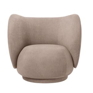 Rico Lounge Chair C/M - Boucle Sand