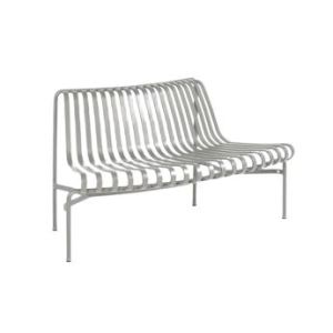 Palissade Park Dining Bench Out - Sky Grey