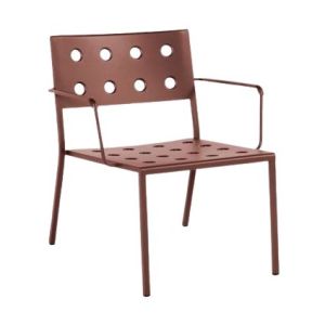 Balcony Lounge Armchair - Iron Red