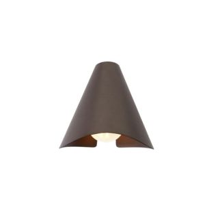 Bonnet Wall Lamp SC103 - Bronzed & Black