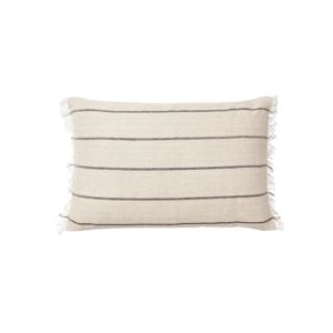 Calm Cushion Cover - Rect. - Camel/Black