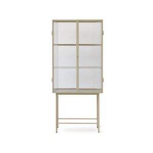 Haze Vitrine Reeded Glass Registered Design - Cashmere