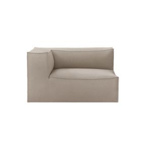 Catena Sofa Armrest Left L400 Cotton Linen - Natural
