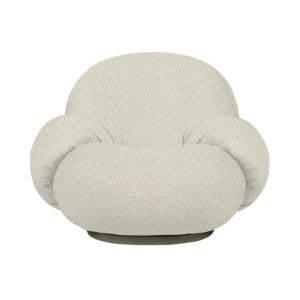 Pacha Outdoor Lounge Chair with armrest - Swivel - Chevron 002