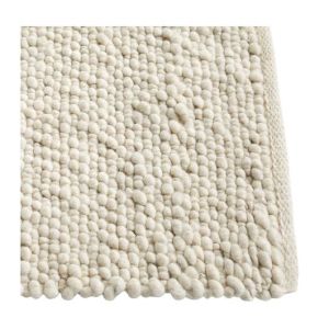 Peas Random Rug, Cream 200 x 300 cm