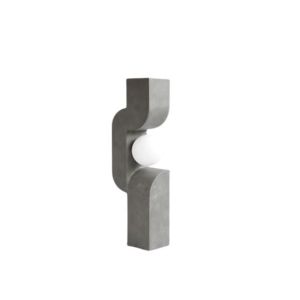 Sitting Man Table Lamp Mini - Dark Grey