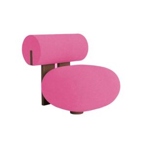Hippo Lounge Chair FSC Certified Oak - Dark Smoked/Hallingdal 65 563