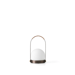 The Carrie Portable Table Lamp - Wireless - Bronzed Brass