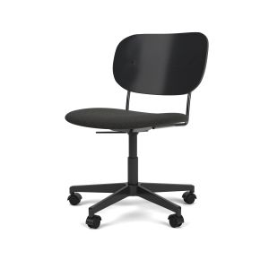 Co Task Chair Seat Upholstered - Black Oak/Re-wool 0198