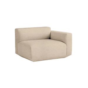 Develius Sofa EV1B Right Armrest Felt Gliders - Upholstery Ecriture 0240