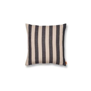 Grand Cushion with Filling 50x50cm - Sand/Black