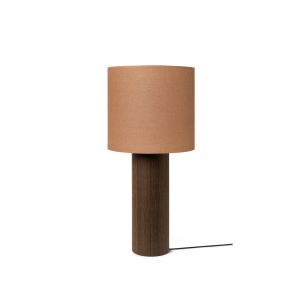 Post Floor Lamp Solid - Curry Shade